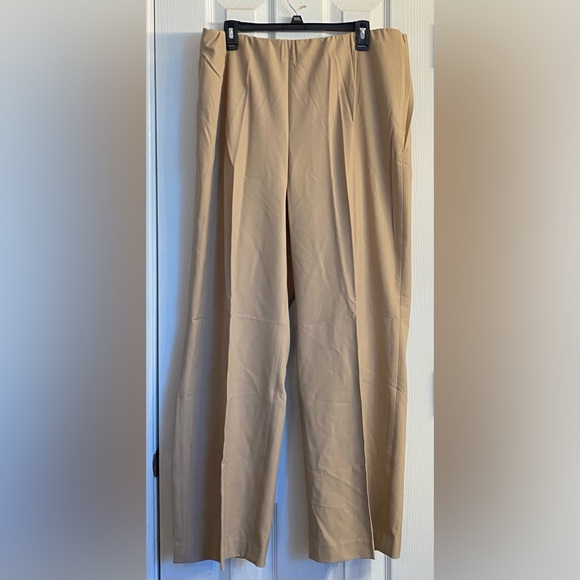 NEW! Talbots Women’s dress pants, Elastic waisted, Color: Khaki, Size 18W - Picture 3 of 9